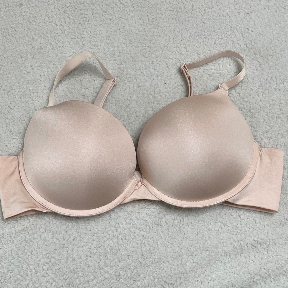 So Intimates 36C Lightly Padded‎ Underwire Bra Strapless Convertible Pink